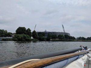 Wo die Weser einen großen Bogen macht... steht das Weserstadion