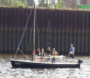 Polyvalk im Europahafen von Bremen